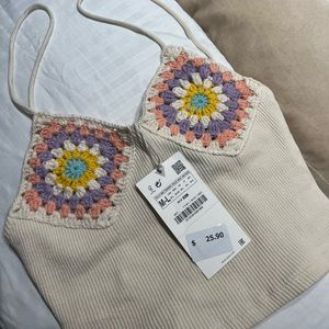 NWT Zara knitted top!